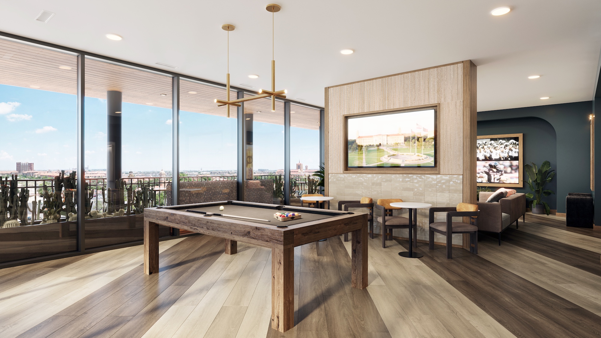 Club Terrace rendering